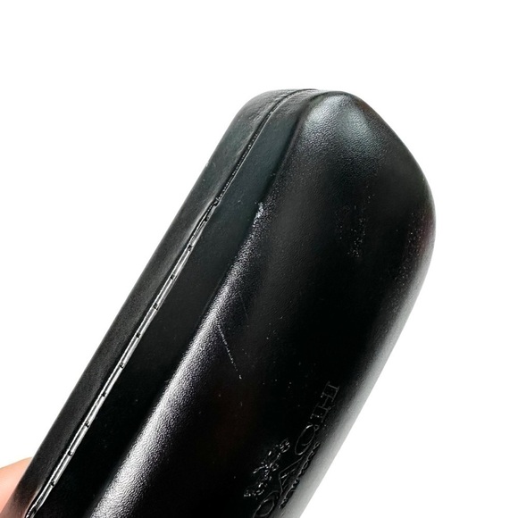 COACH Black Hard Shell Sunglasses Case with NEW Microfiber Lens Cloth - Picture 11 of 11